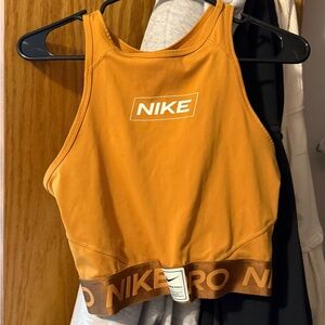 Nike Orange Sports Top